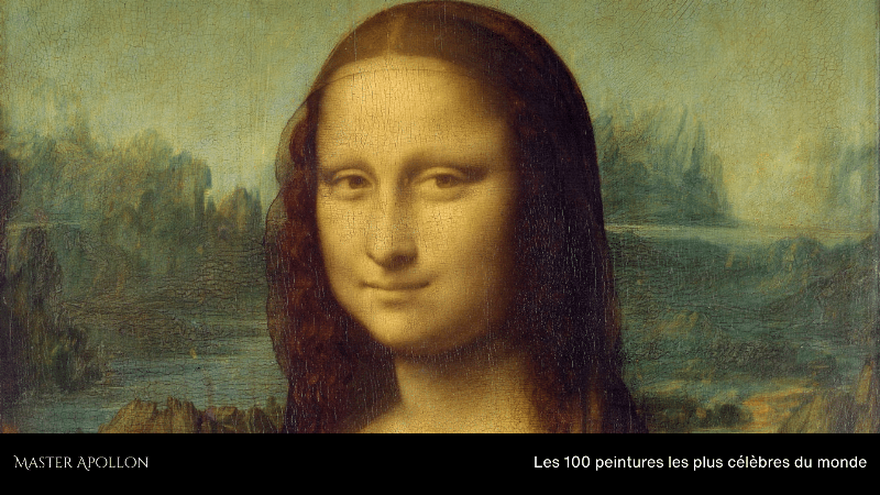 Des enfants observant avec curiosité une reproduction du tableau “Impression, soleil levant” de Monet dans une salle de classe, avec un focus sur les couleurs et la lumière.